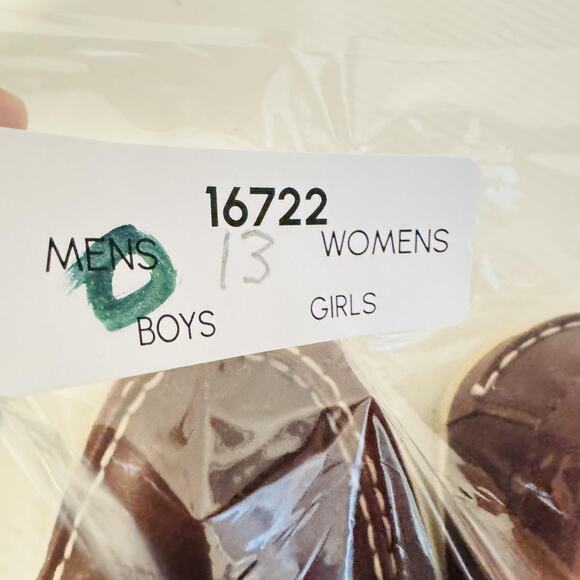 Cole Haan Shoes Mens 13 Brown Leather Driving Penny Loafers Moc Slip On Walking - Picture 11 of 11